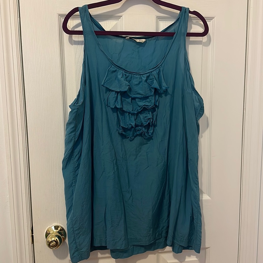 Old Navy Ruffle Tank XXL